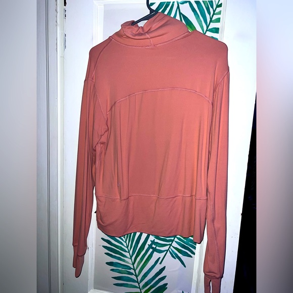 COPY - Lululemon Ready to Rulu Pink Savannah Cowel Neck Long Sleeve Womens 6 - Picture 2 of 3